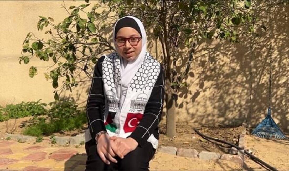 Filistinli çocuk Tesnim, Cumhurbaşkanı Erdoğan'a duygusal bir mektup yazarak, yaşadığı
