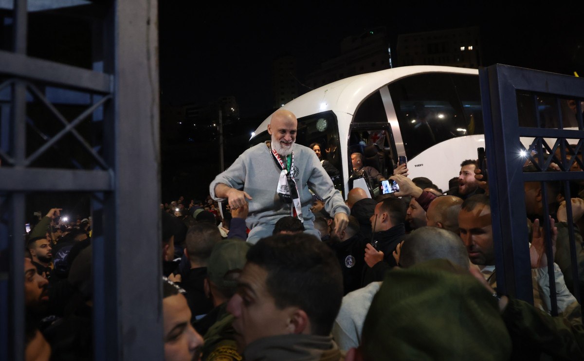 Filistinli Mahkumların Coşkulu Karşılaması