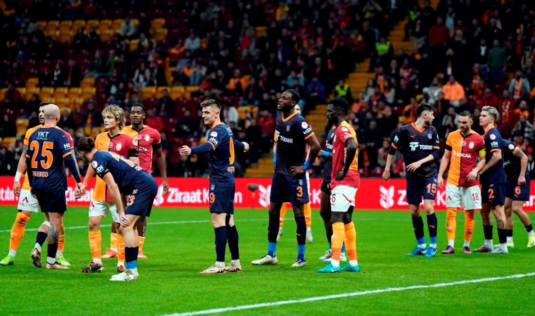 Galatasaray ve Başakşehir, Ziraat Türkiye Kupası'nda karşı karşıya geldi. 2-2