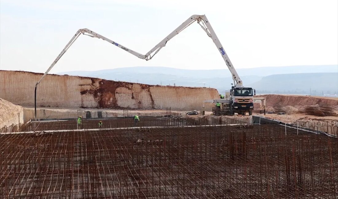 Gaziantep'te Nakliyatçılar Sitesi'nin temel atma töreni, sektörün büyümesine katkı sağlamak