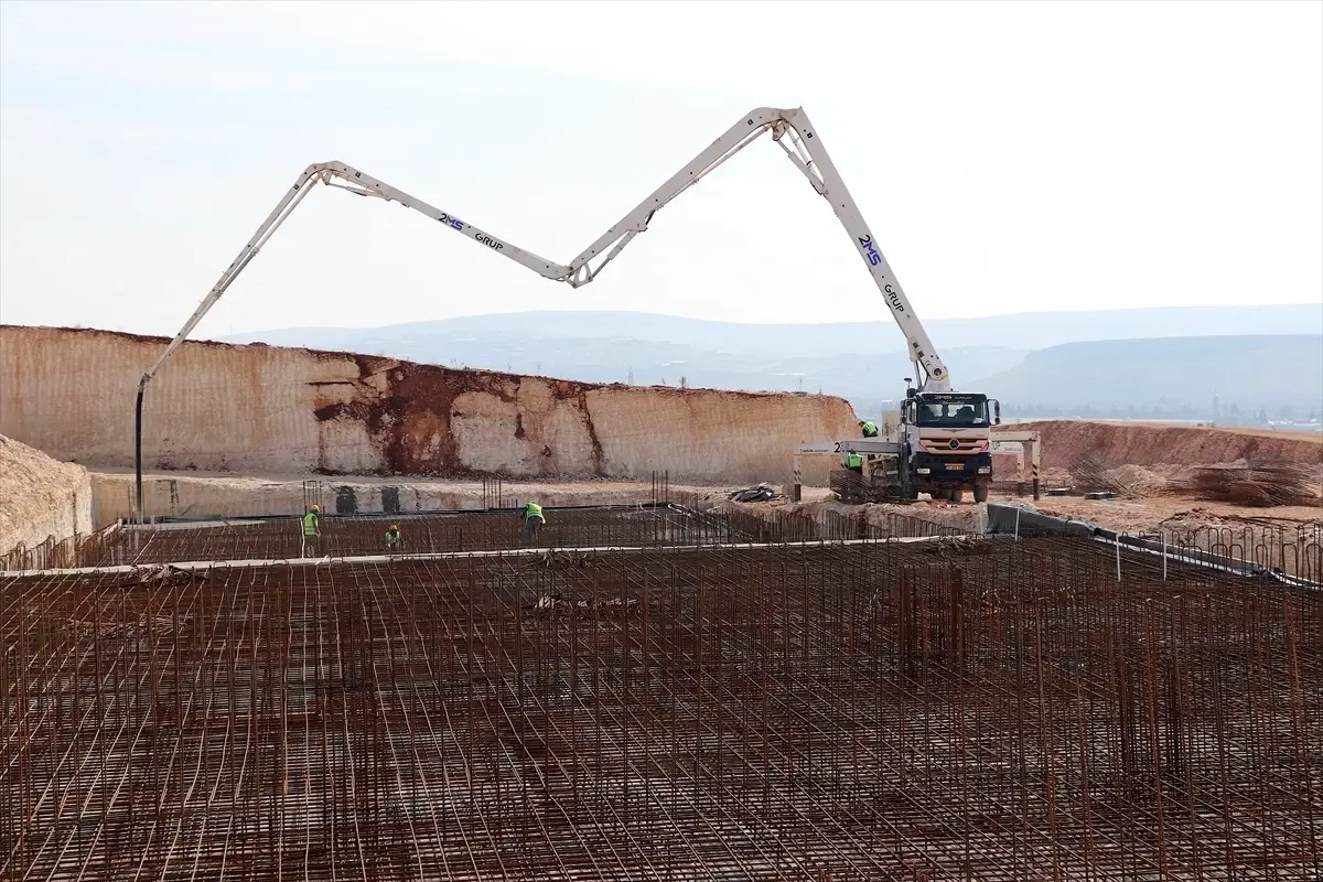 Gaziantep'te Nakliyatçılar Sitesi'nin temel atma töreni, sektörün büyümesine katkı sağlamak