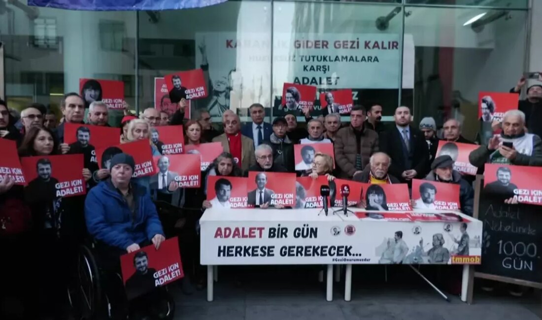 Gezi Parkı tutukluları için 1000. gün adalet nöbeti, adalet arayışının