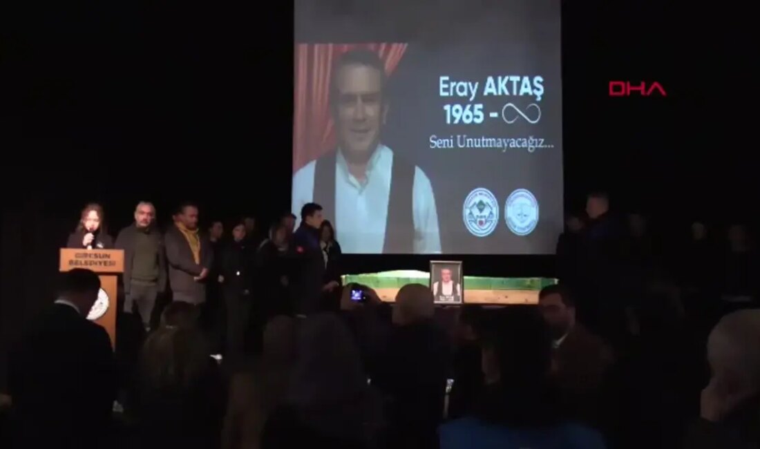 Giresun'daki tiyatro sanatçısı Eray Aktaş'ın son yolculuğunu keşfedin. Sanat camiasının