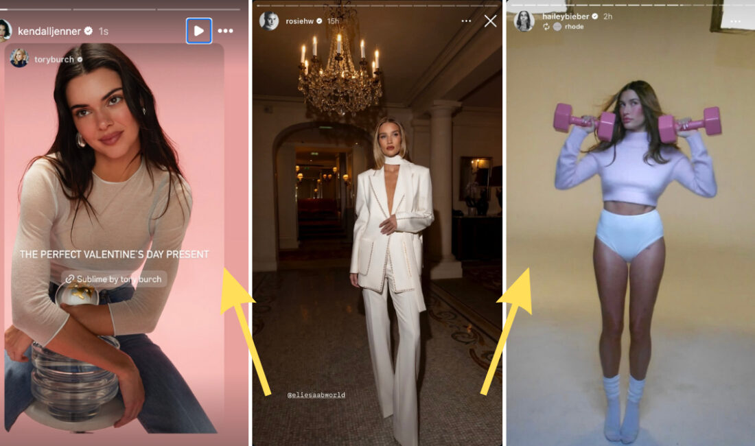 Güncel Instagram paylaşımlarında ünlülerin dikkat çeken içeriklerine göz atın. Moda,