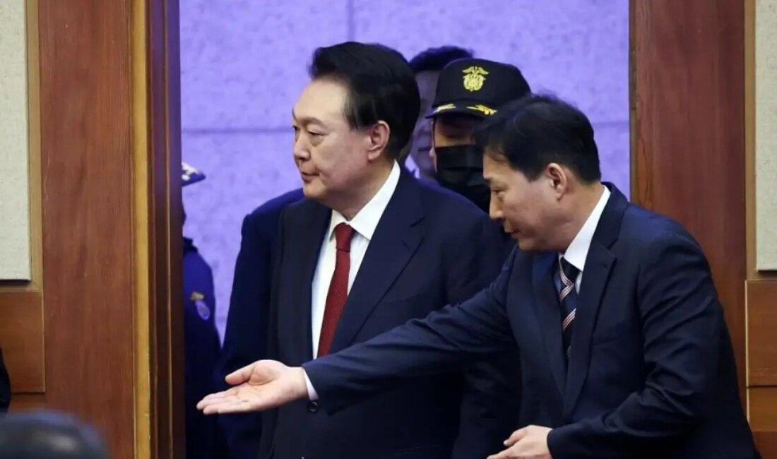 Güney Kore Devlet Başkanı Yoon Suk Yeol'un azil davası duruşması,