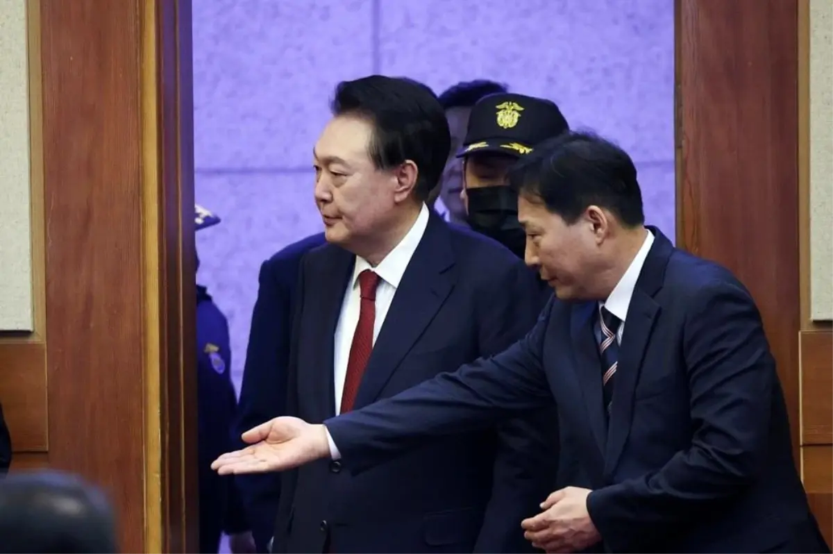 Güney Kore Devlet Başkanı Yoon Suk Yeol'un azil davası duruşması,