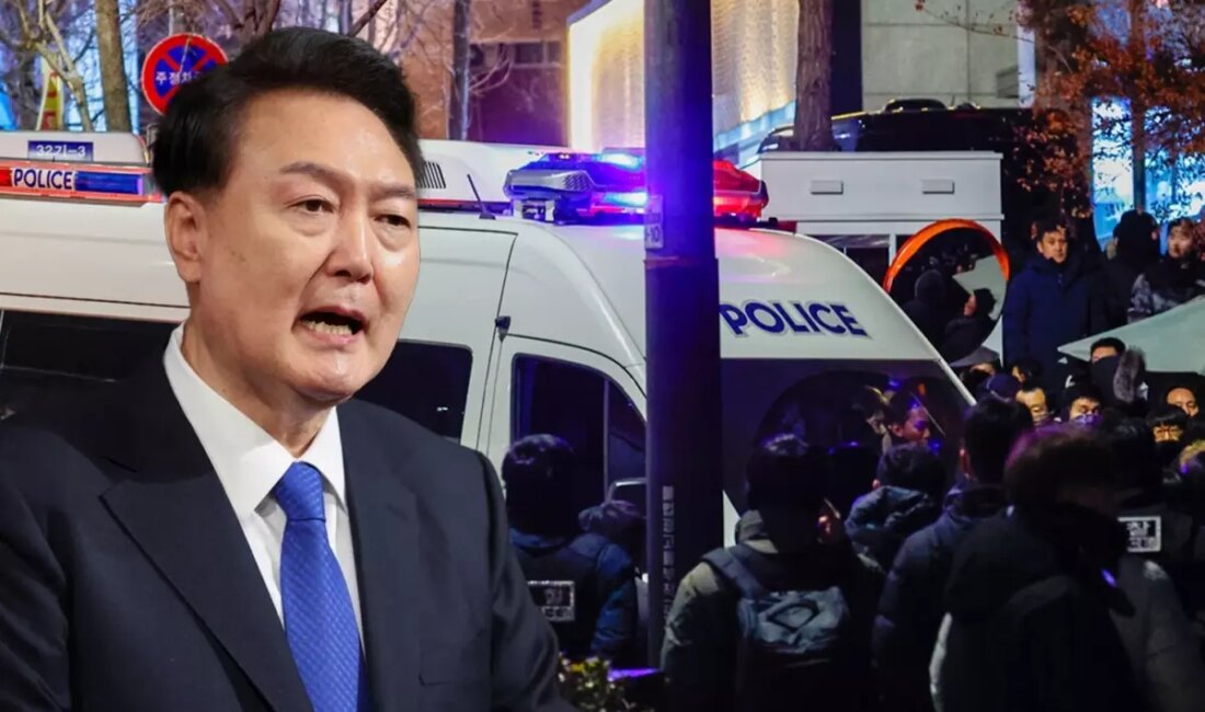 Güney Kore Devlet Başkanı Yoon Suk Yeol'un tutuklanma sürecini, bu