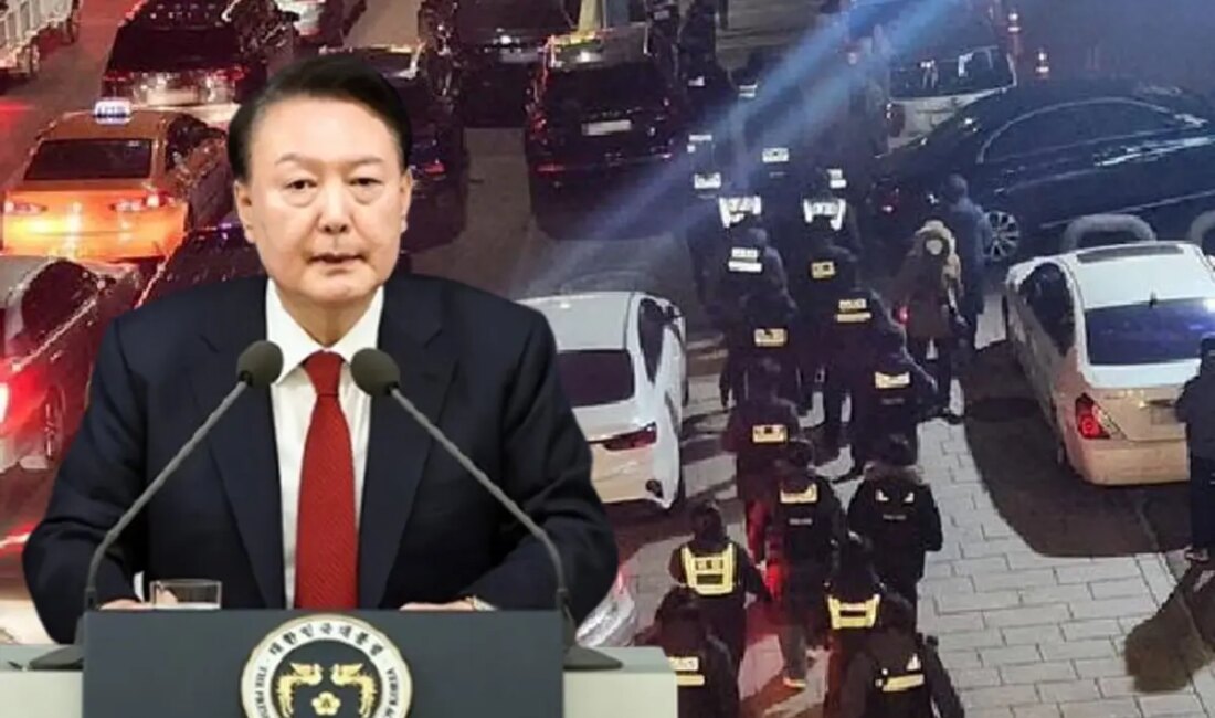 Güney Kore'de Yoon Suk Yeol'un tutuklama girişimi, siyasi gerilimleri artırıyor.