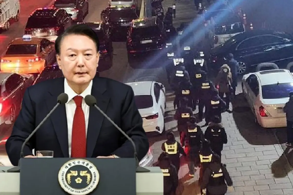 Güney Kore'de Yoon Suk Yeol'un tutuklama girişimi, siyasi gerilimleri artırıyor.