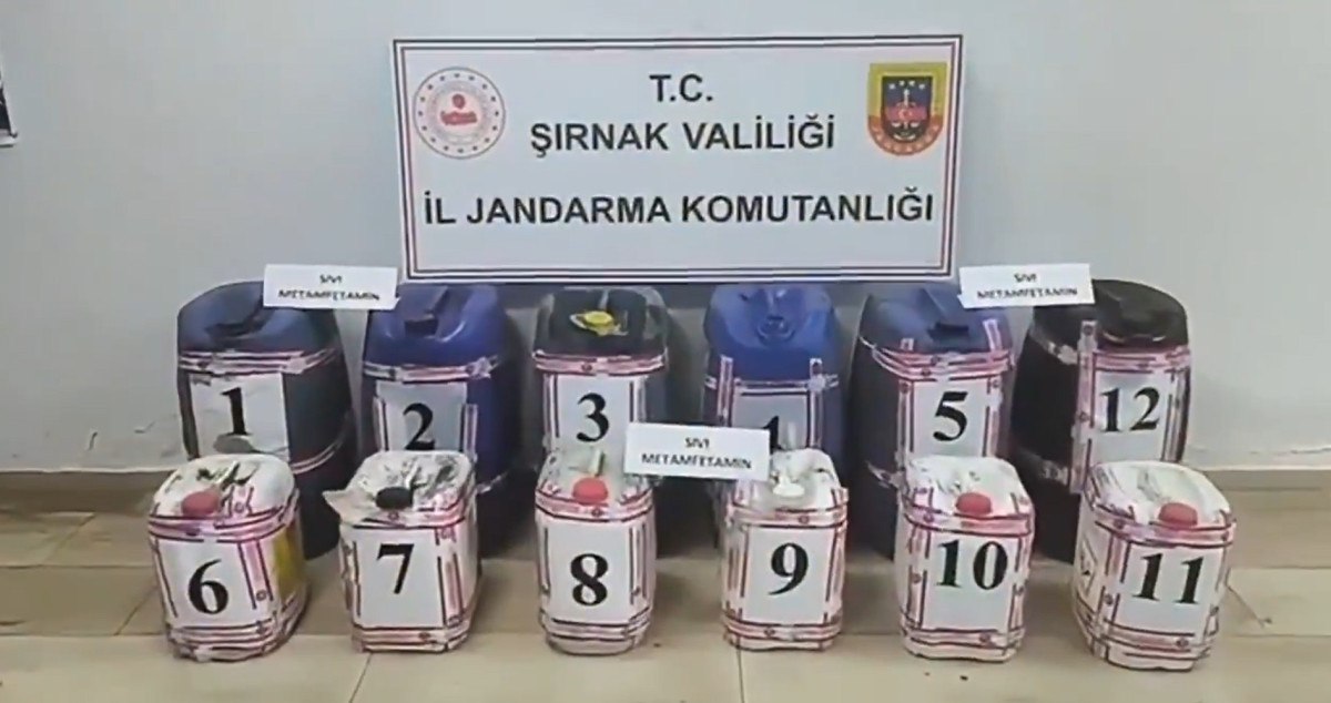 Güvenlik Güçlerinin Narkotik Mücadeledeki Başarısı: 375 Litre Metamfetamin Ele Geçirildi