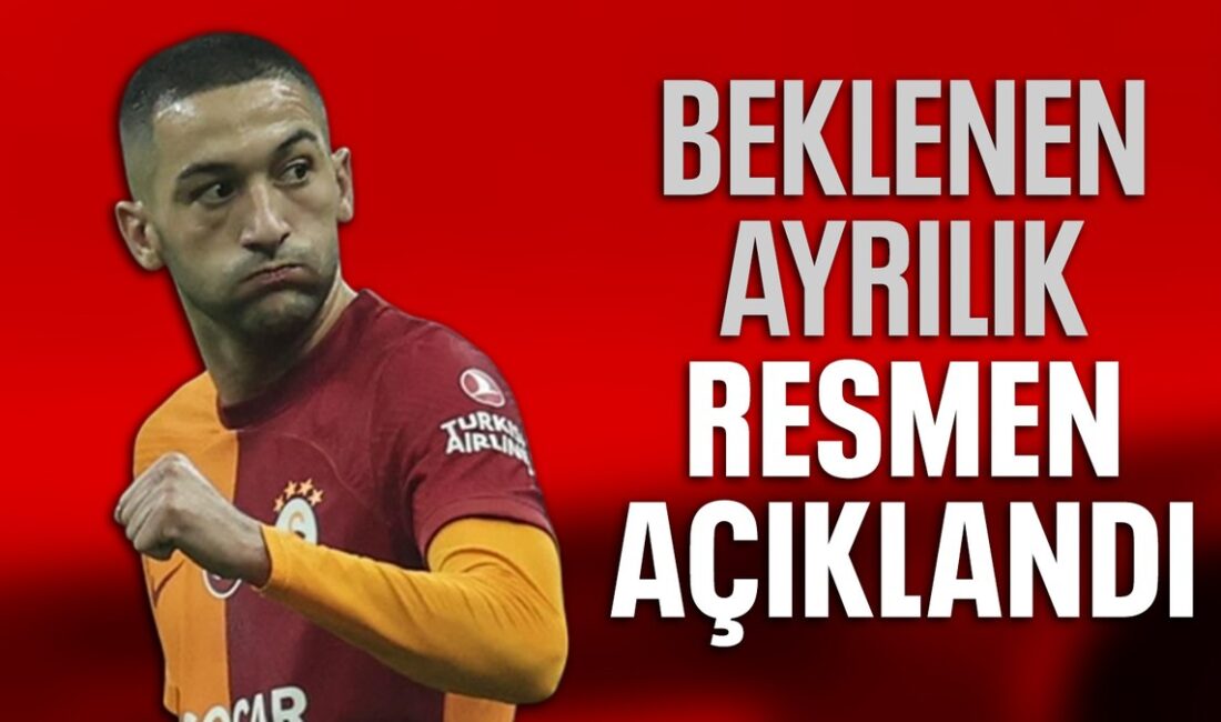 Hakim Ziyech'in Galatasaray ile olan sözleşmesi sona erdi. Futbol kariyerinde