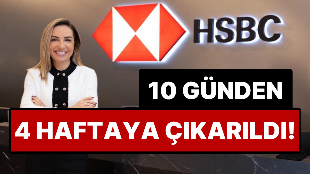 HSBC Türkiye, çalışan izinlerinde yaptığı yeniliklerle hem çalışan memnuniyetini artırıyor