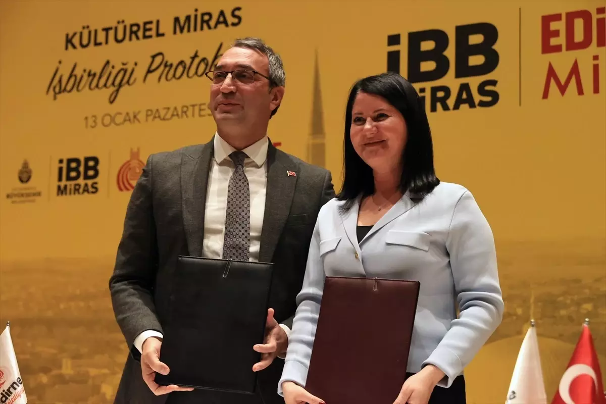 İBB ve Edirne Belediyesi, kültürel işbirliğini güçlendirmek amacıyla önemli bir