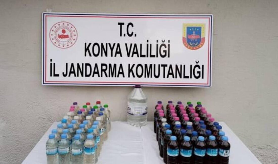 İl Jandarma Komutanlığı, sahte içki üretimi ve satışını önlemek amacıyla