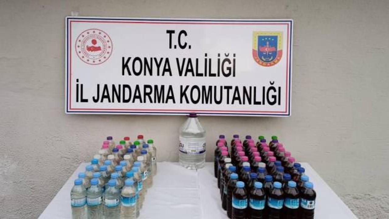 İl Jandarma Komutanlığı, sahte içki üretimi ve satışını önlemek amacıyla