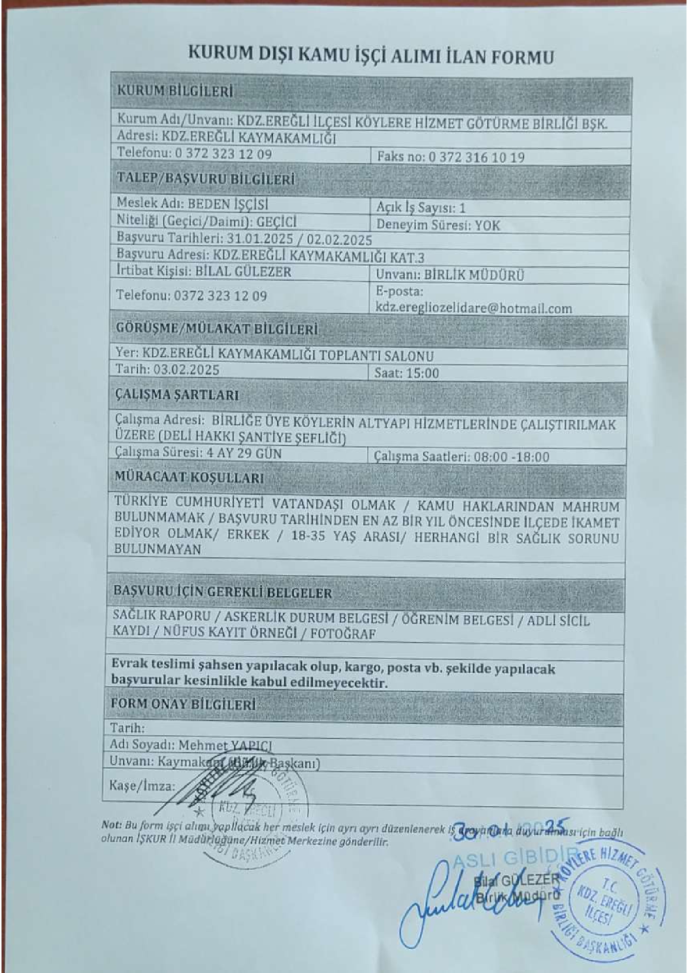 İlanlardan Anında Haberdar Olun!