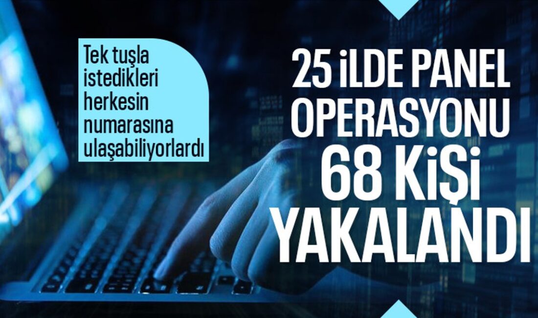 İstanbul'da gerçekleştirilen siber operasyon sonucunda 68 kişi gözaltına alındı. Operasyonun