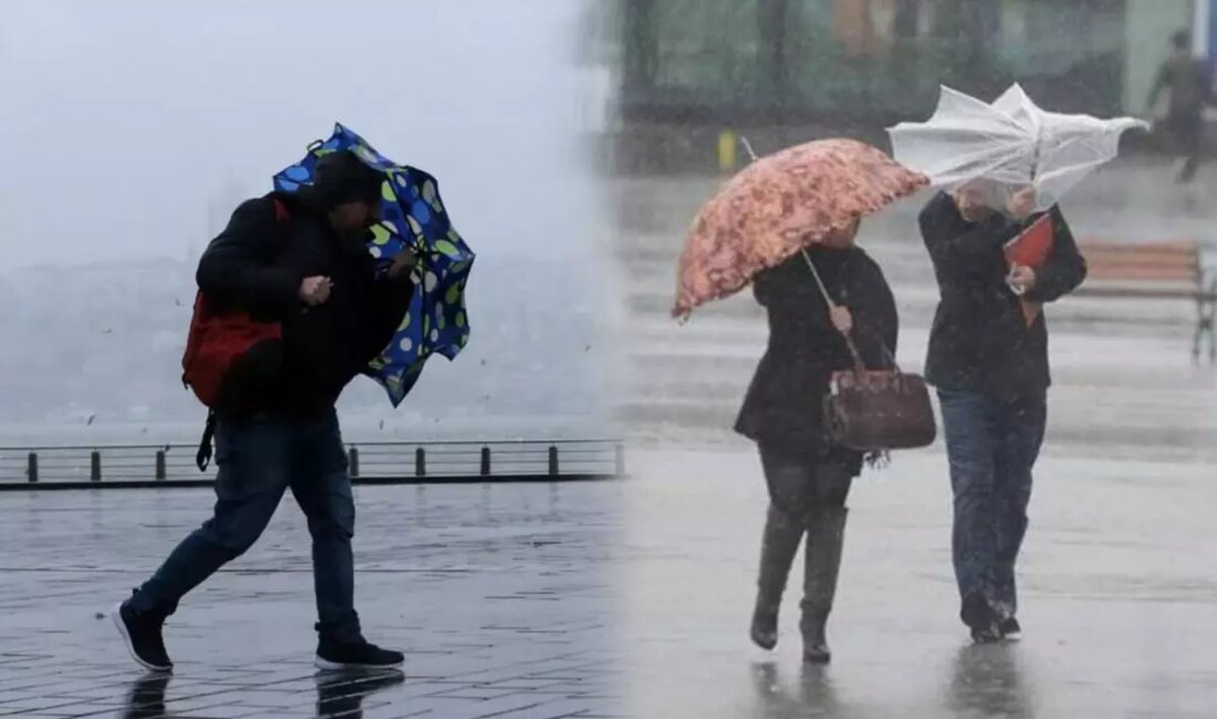 İstanbul'da yalancı bahar dönemi sona erdi. Hava sıcaklıkları düşerken, yağışlı