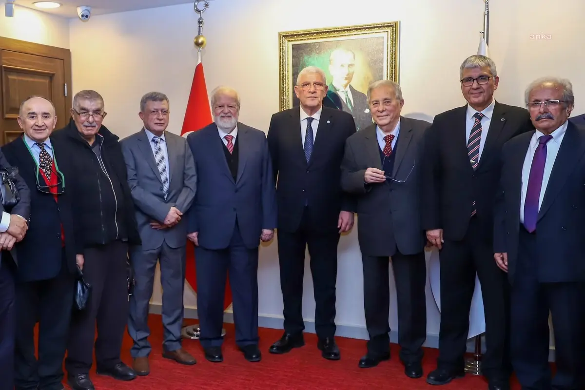 İYİ Parti Genel Başkanı Müsavat Dervişoğlu, Milli Düşünce Merkezi Derneği