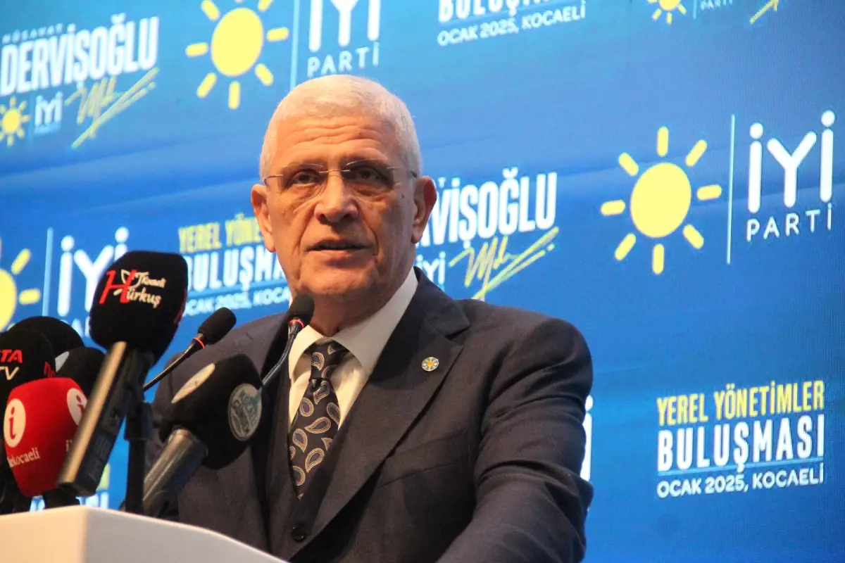 İYİ Parti Genel Başkanı Müsavat Dervişoğlu, Yerel Yönetimler Buluşması'nda önemli