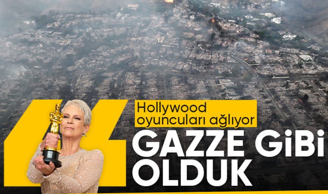 "Pacific Palisades'in tamamı yok oldu" diyen oyuncu Jamie Lee Curtis,