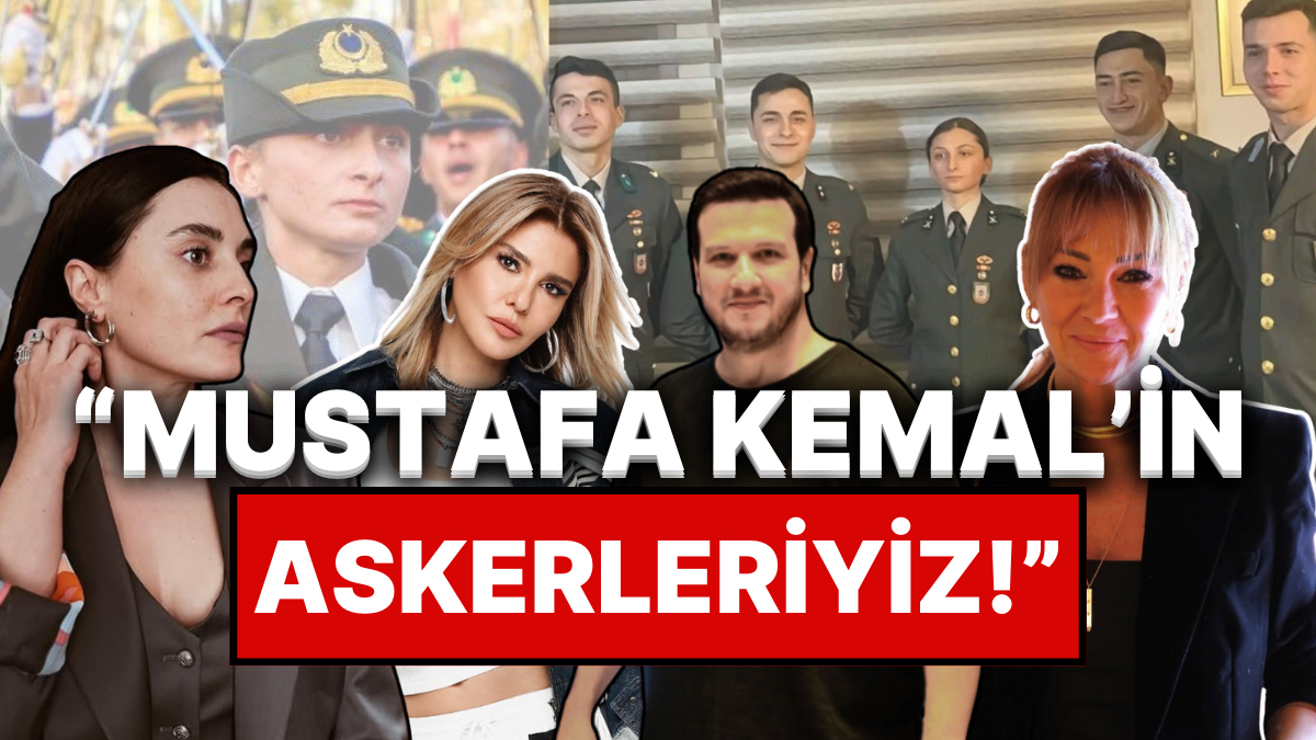 Kara Harp Okulu mezuniyet töreninde, genç teğmenlerin başarıları kutlanırken, ihraç