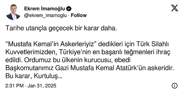 Kara Harp Okulu Mezuniyetinde İhraç Kararı ve Tepkiler