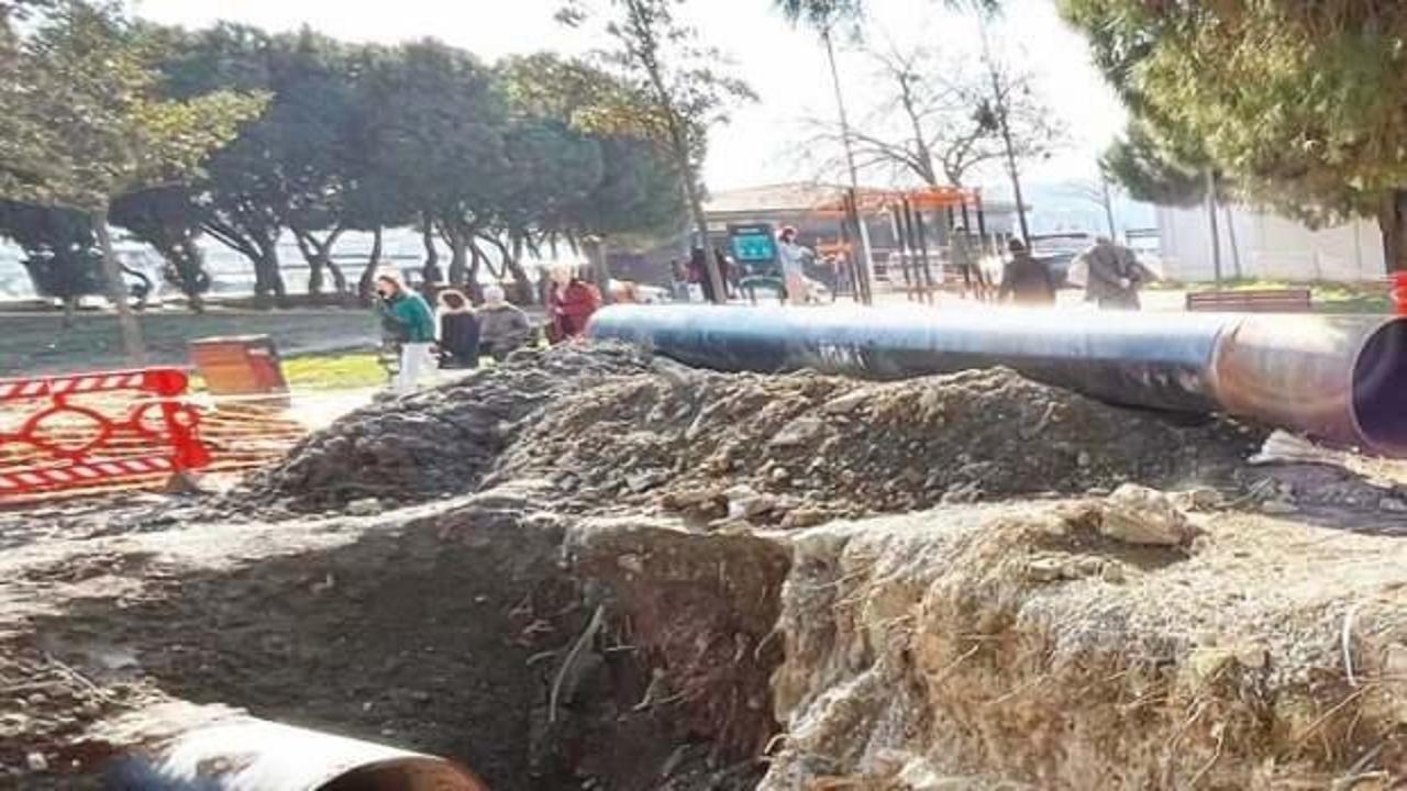 Kasımpaşa halkı, İSKİ'nin yürüttüğü altyapı çalışmalarına yoğun tepkiler gösterdi. Yerel