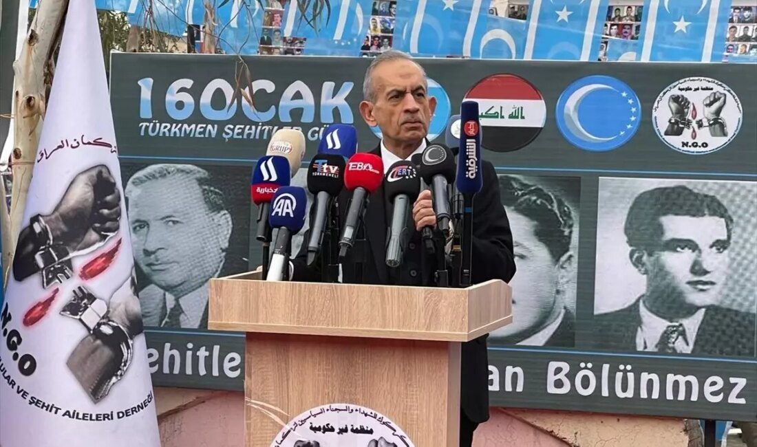 Kerkük'te düzenlenen Türkmen Şehitleri Anma Töreni, geçmişin hatıralarını yaşatmak ve