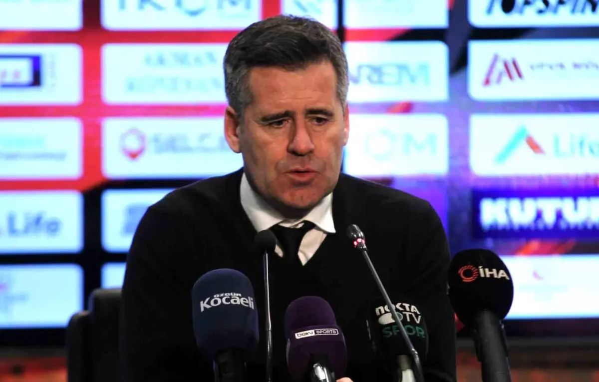 Kocaelispor Teknik Direktörü İsmet Taşdemir, takımın durumu ve gelecek hedefleri