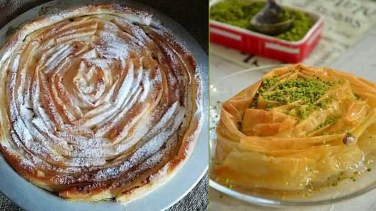 Konya'nın coğrafi işaretli geleneksel bir tatlısı; sac arası tatlısının tarifini