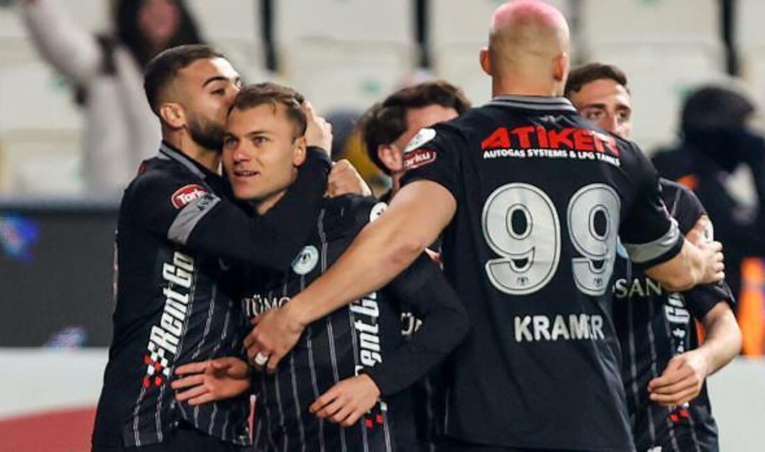 Konyaspor, Bodrumspor ile oynadığı karşılaşmada etkileyici bir performans sergileyerek rakibini