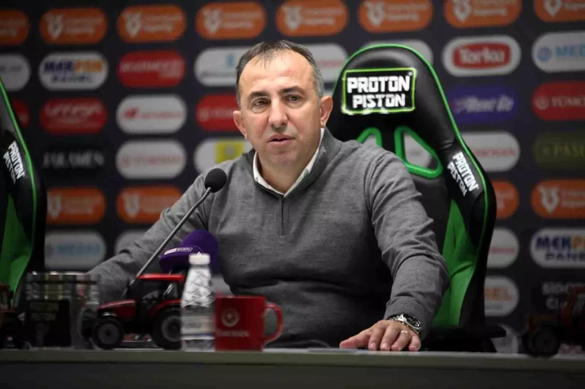 Konyaspor Teknik Direktörü Recep Uçar, Bodrum FK maçı sonrası yaptığı
