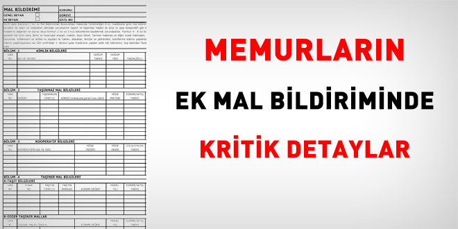 Mal Bildirimi ve Kamu Görevlilerinin Yükümlülükleri
