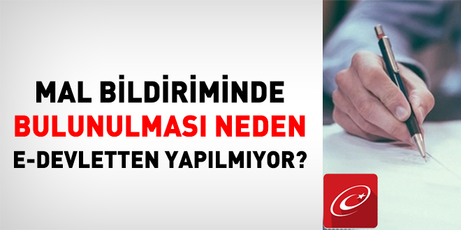 Mal bildirimi, kamu görevlilerinin şeffaflık ve hesap verebilirlik ilkeleri doğrultusunda