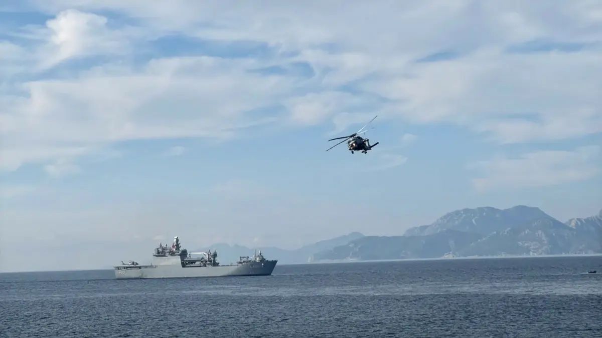 Mavi Vatan-2025 Tatbikatı Seçkin Gözlemci Günü, deniz gücümüzün sergilendiği önemli