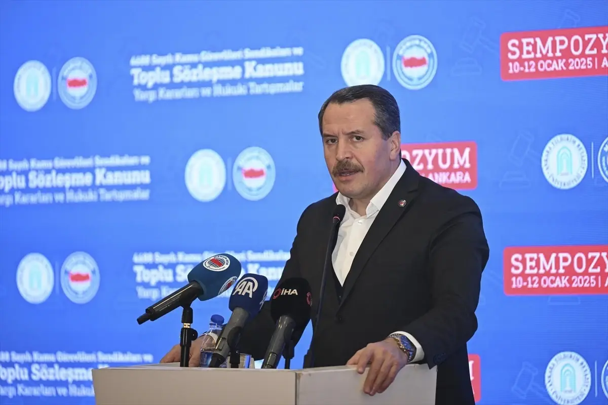 Memur-Sen Genel Başkanı Ali Yalçın, kamu görevlileri için önemli açıklamalarda