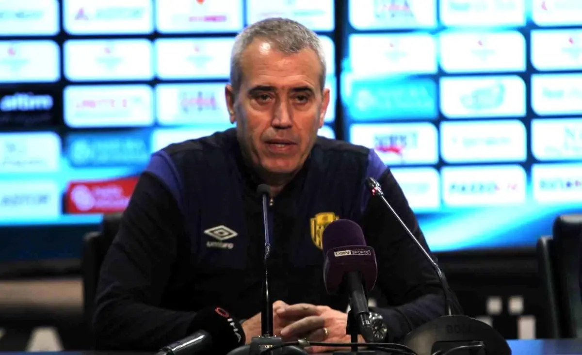 MKE Ankaragücü Teknik Direktörü Kemal Özdeş, Erzurumspor maçı sonrası yaptığı