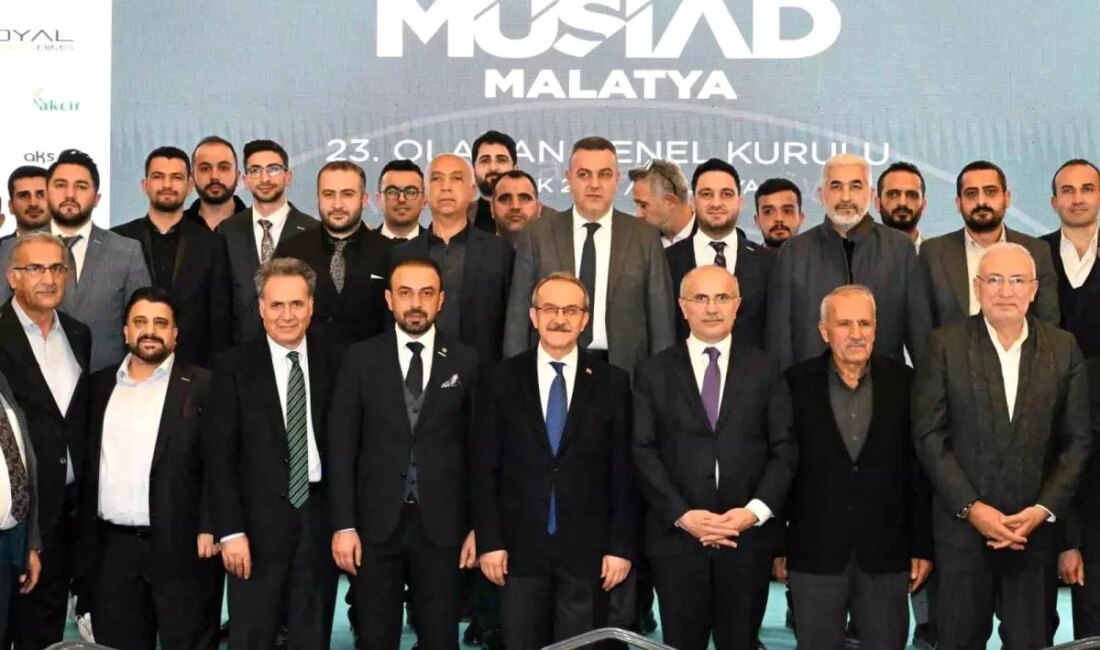 MÜSİAD Malatya Şubesi'nin 23. Olağan Genel Kurul Toplantısı, iş dünyasının
