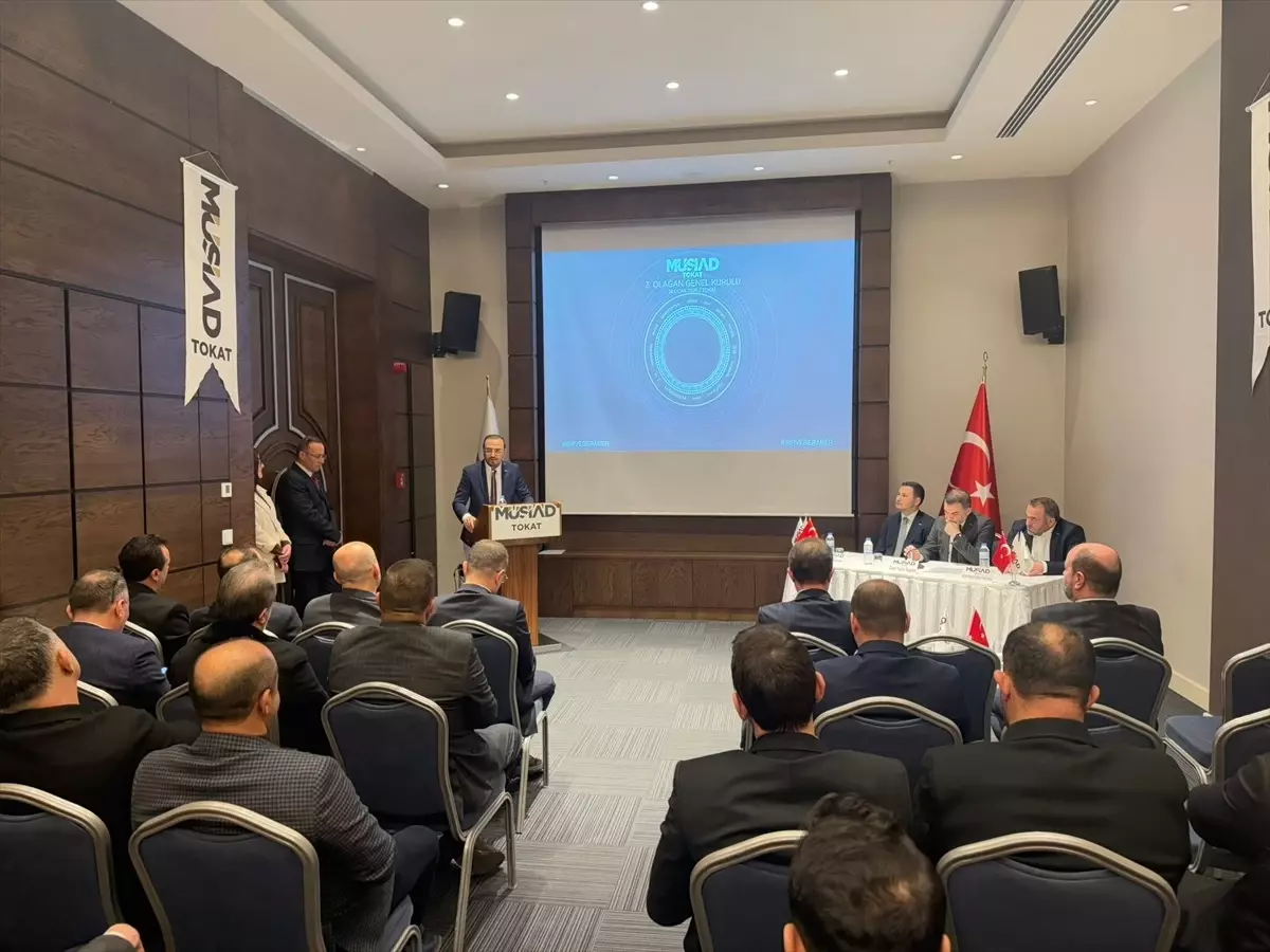 MÜSİAD Tokat Şubesi, 3. Olağan Genel Kurulu'nda bir araya geliyor.