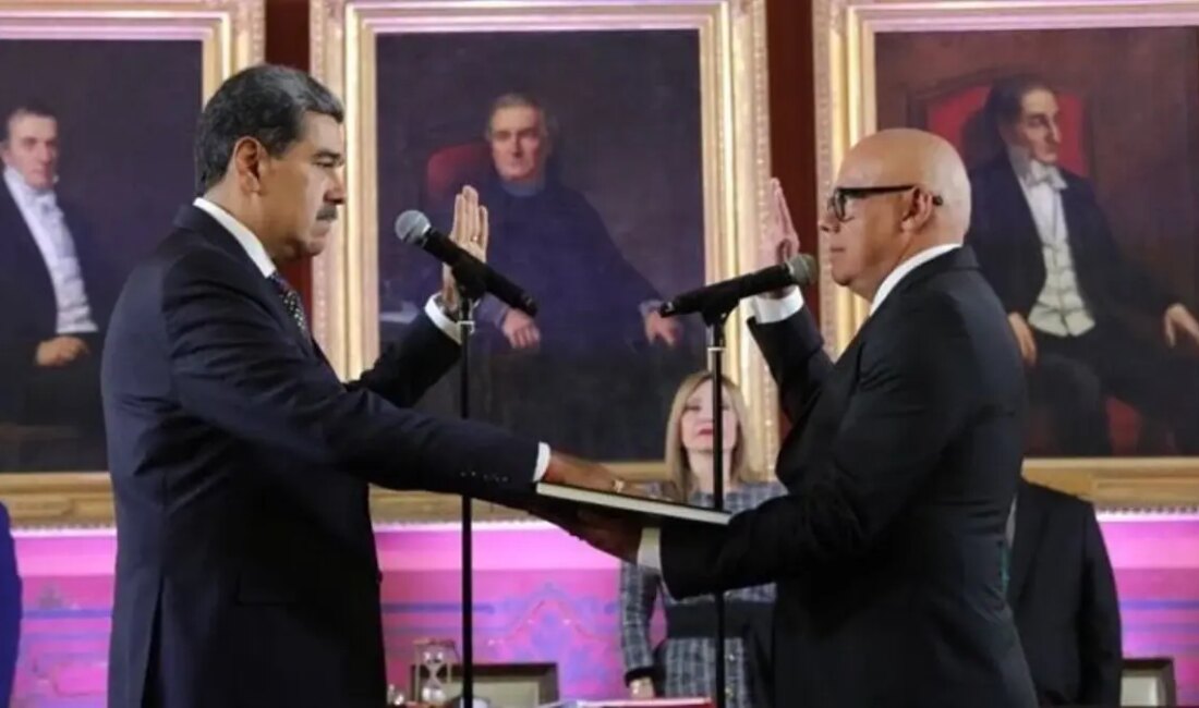 Nicolas Maduro'nun yemin törenine katılan Kültür ve Turizm Bakanı Mehmet