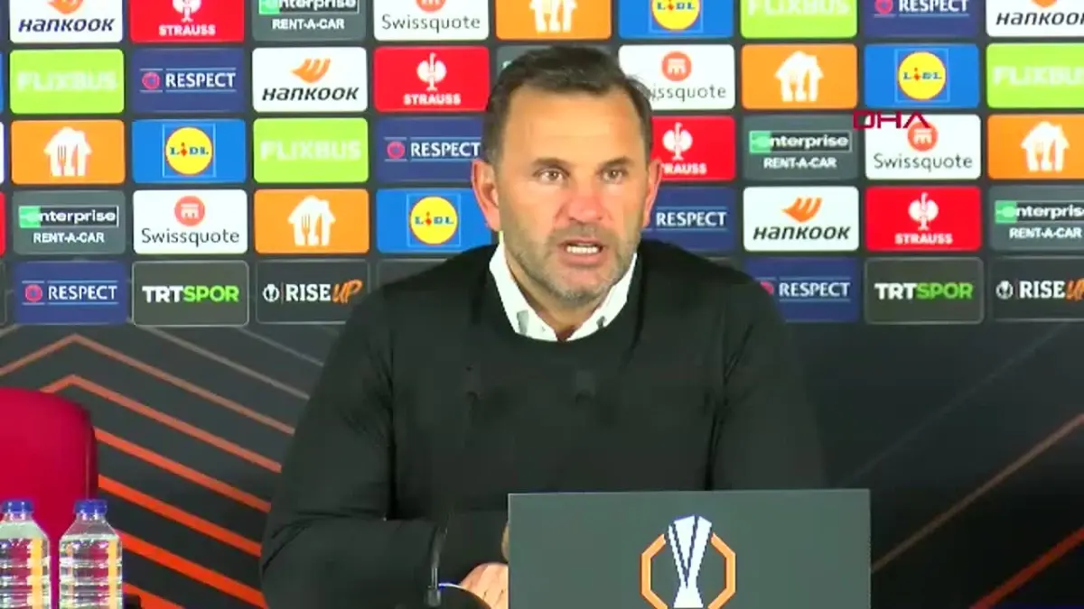 Okan Buruk, Dinamo Kiev maçı sonrası yaptığı değerlendirmelerde takımın performansını,