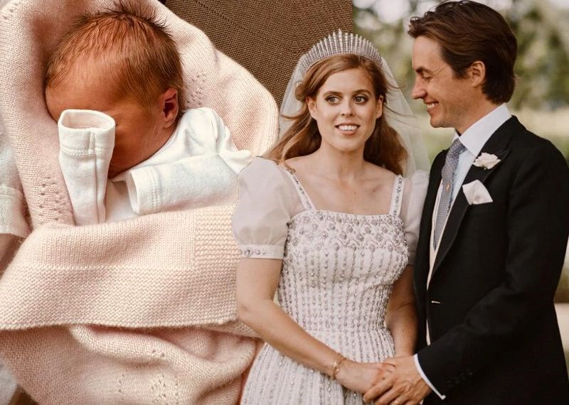 Prenses Beatrice, ikinci çocuğunu sağlıklı bir şekilde dünyaya getirdi. Aileye