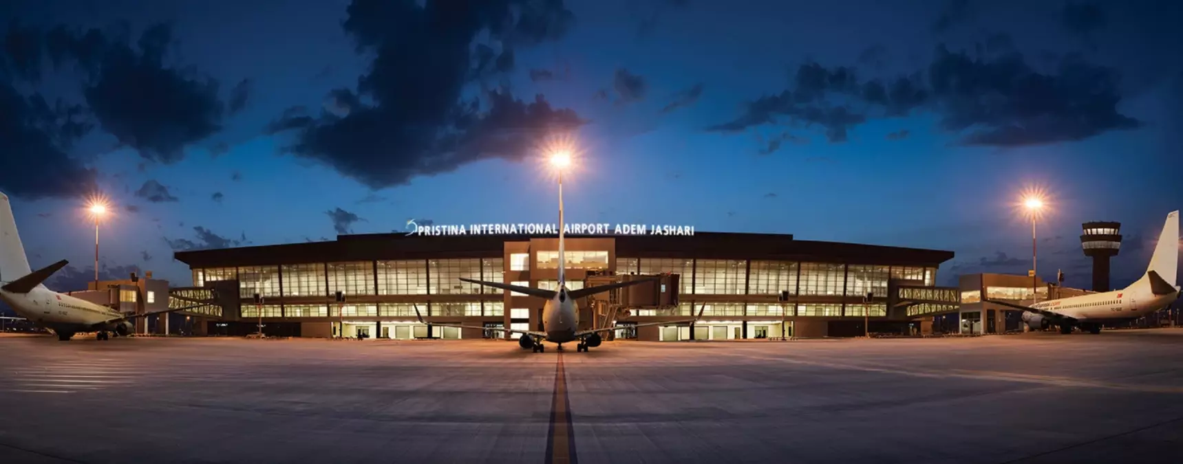 Priştina Uluslararası Adem Yaşari Havalimanı, 2023 yılında yolcu sayısında yüzde