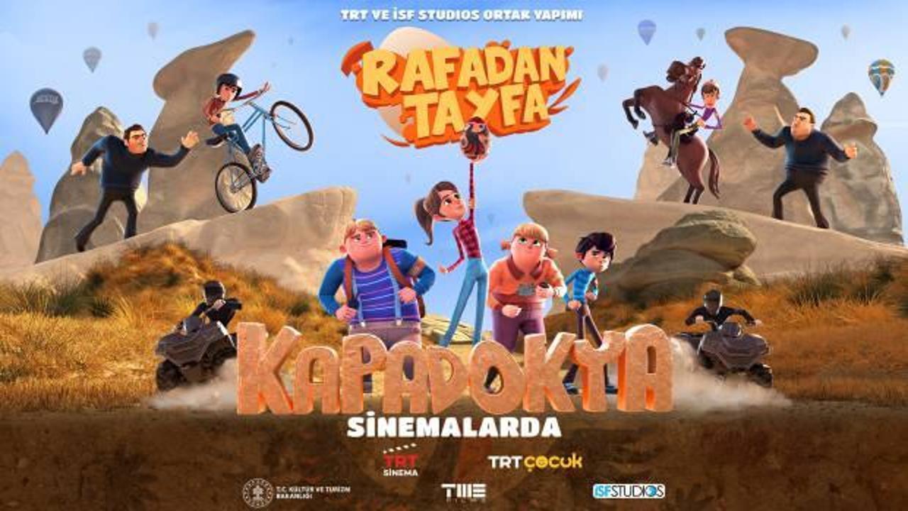 Rafadan Tayfa: Kapadokya Filmi, vizyonda kırdığı rekorlarla dikkat çekiyor! Bu