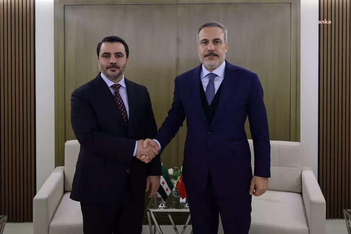 Riyad'da gerçekleştirilen Suriye görüşmeleri, Hakan Fidan ve Esaad Hasan Şeybani'nin