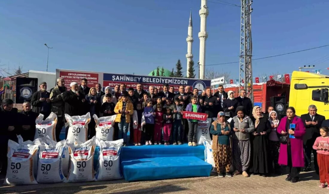 Şahinbey Belediyesi, çiftçilere yönelik önemli bir destek sunarak 7 bin