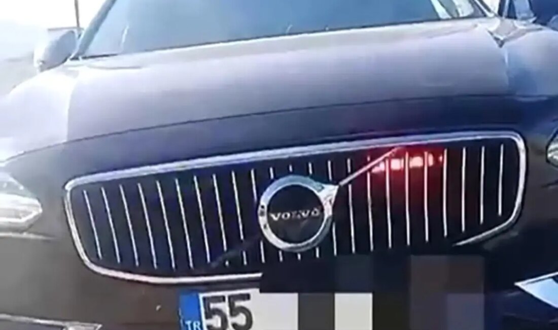 Samsun'da yetkisiz çakar lamba kullanımına karşı sert önlemler alındı. Yetkililer,