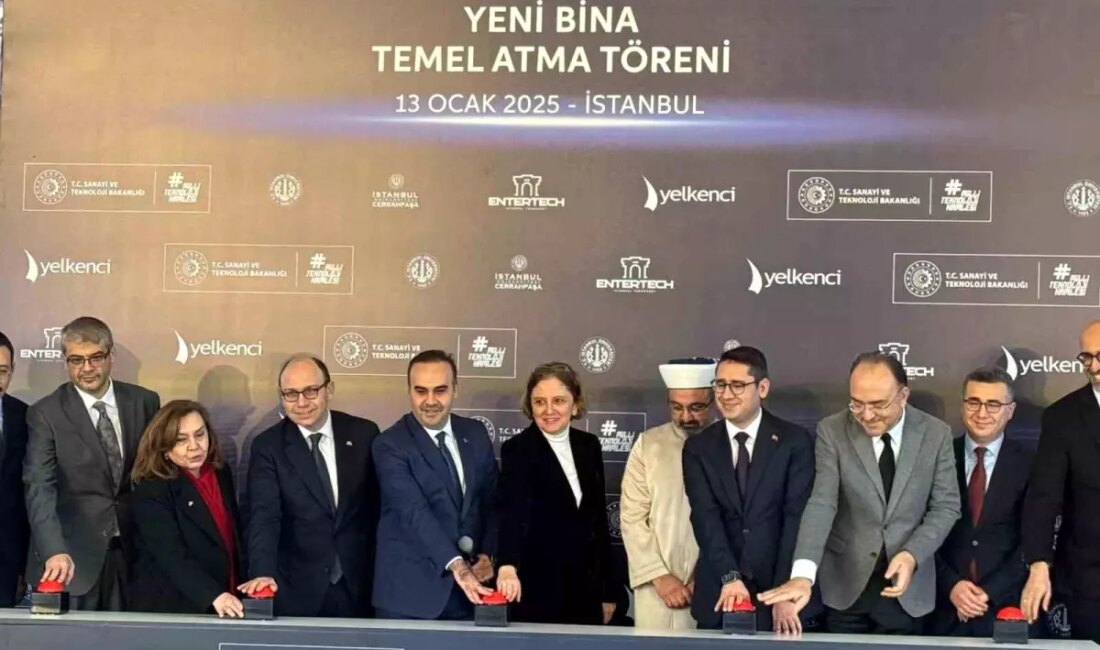 Sanayi ve Teknoloji Bakanı Kacır, Entertech İstanbul Teknokent temel atma