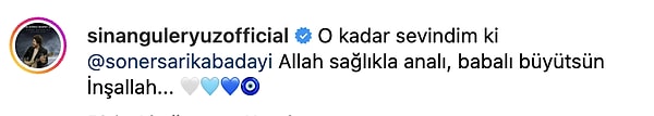 Soner Sarıkabadayı İkinci Kez Baba Oldu: Ali Gabriel Dünyaya Geldi